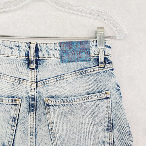 We The Free Free People 27 High Rise My Own Lane Distressed Jeans P3397 - Picture 8 of 12